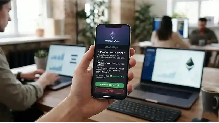 Ethereum Launches Clear Signing Standard to End Blind Approvals